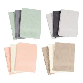 CROFTON® Essuies de cuisine à texture gaufrée 3 pcs