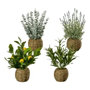 HOME CREATION® Plante artificielle en pot
