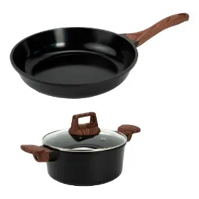 CROFTON® Poêle ou faitout avec couvercle