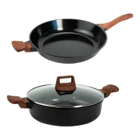 CROFTON® Poêle ou faitout avec couvercle