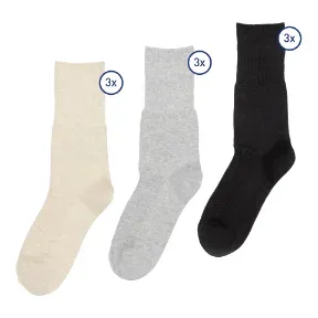 UP2Fashion® Chaussettes de confort 3 paires