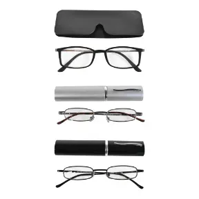 UP2Fashion® Lunettes de lecture avec étui