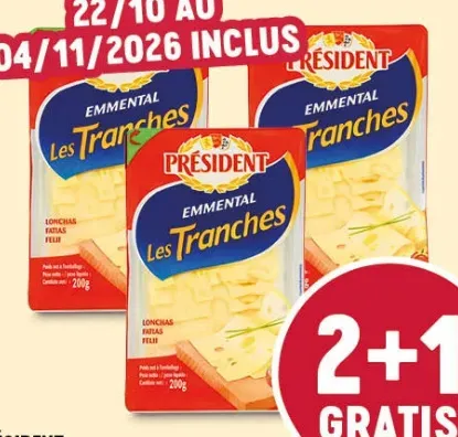 President Sliced Emmental