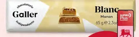 White chocolate bar Manon