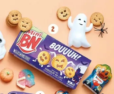 BN Mini Milk Chocolate Halloween Biscuits