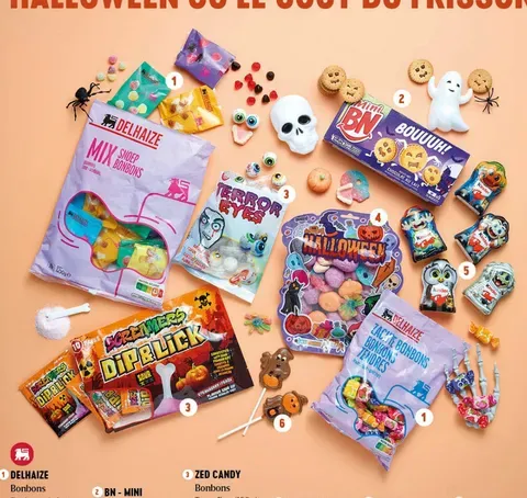 Delhaize Soft Fruit Candies or Sour Mix