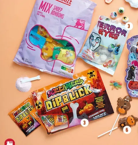 Zed Candy Terror Eyes or Sour Powder Sweets