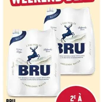 Bru Naturally Lightly Sparkling Mineral Water