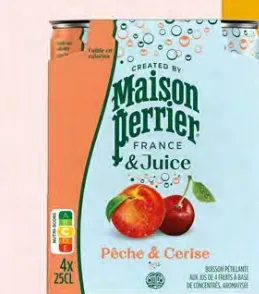 Maison Perrier & Juice Peach & Cherry