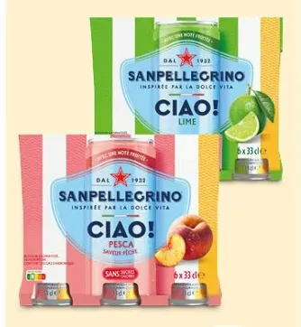 San Pellegrino Ciao Flavored Sparkling Water