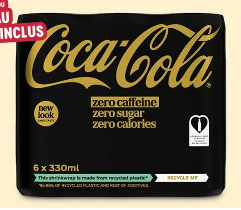Coca-Cola Zero Sugar Zero Caffeine Sparkling Drink