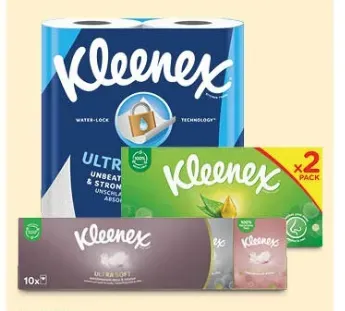 Kleenex Tissues or Paper Towels