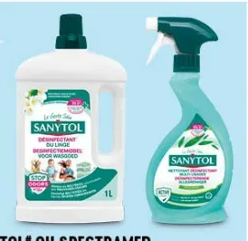 Sanytol or Spectramed Disinfectant Cleaner
