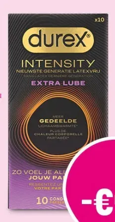 Durex Intensity Extra Lube Condoms