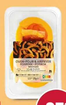 Pumpkin wedges