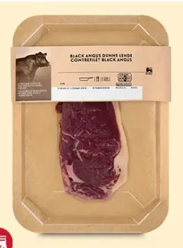 Black Angus or Limousin sirloin or ribeye steak