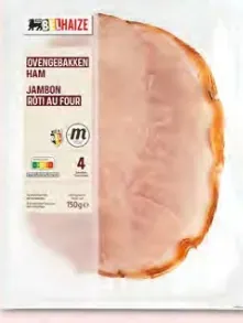 Roast pork ham