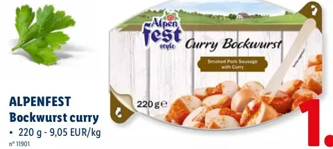 Curry Bockwurst