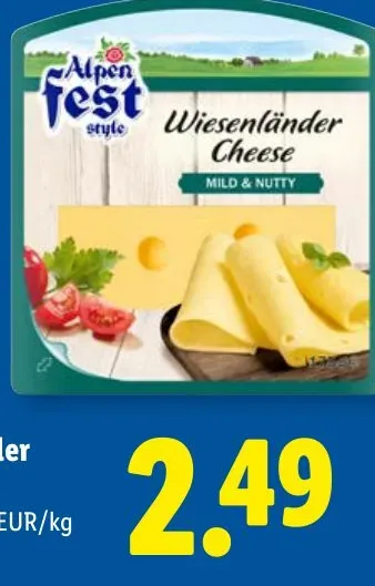 Wiesenländer Cheese