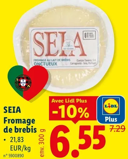 Seia sheep cheese