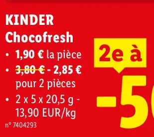 Kinder Chocofresh