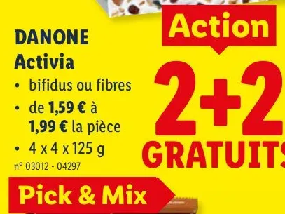Activia Bifidus or Fiber
