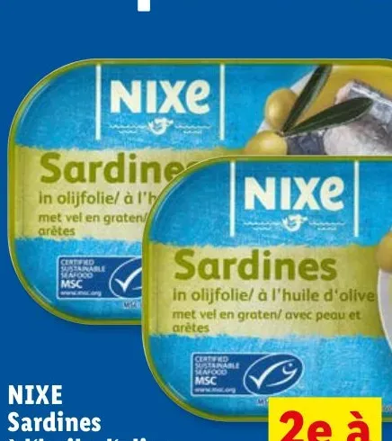 Sardines in olive oil