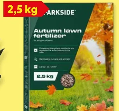 Autumn lawn fertilizer
