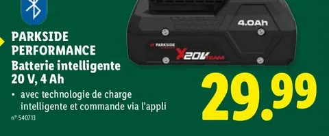 Intelligent battery 20 V, 4 Ah