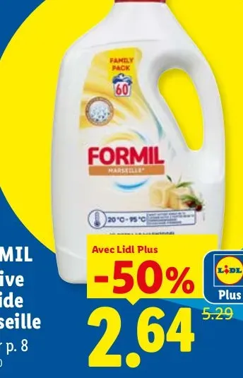FORMIL Laundry detergent Marseille
