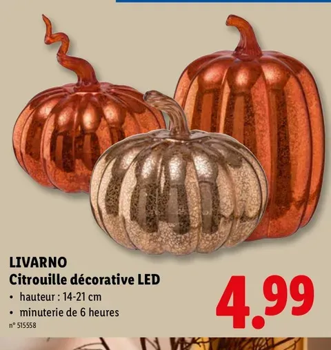 LED decorative pumpkin