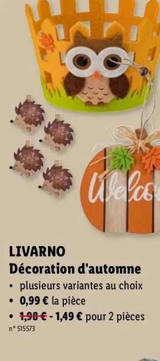 Autumn decoration