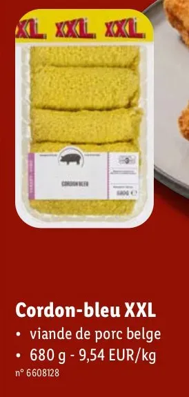 XXL cordon bleu