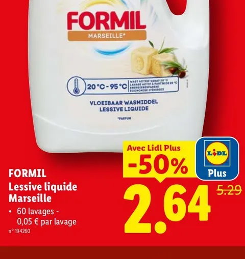 Liquid laundry detergent Marseille